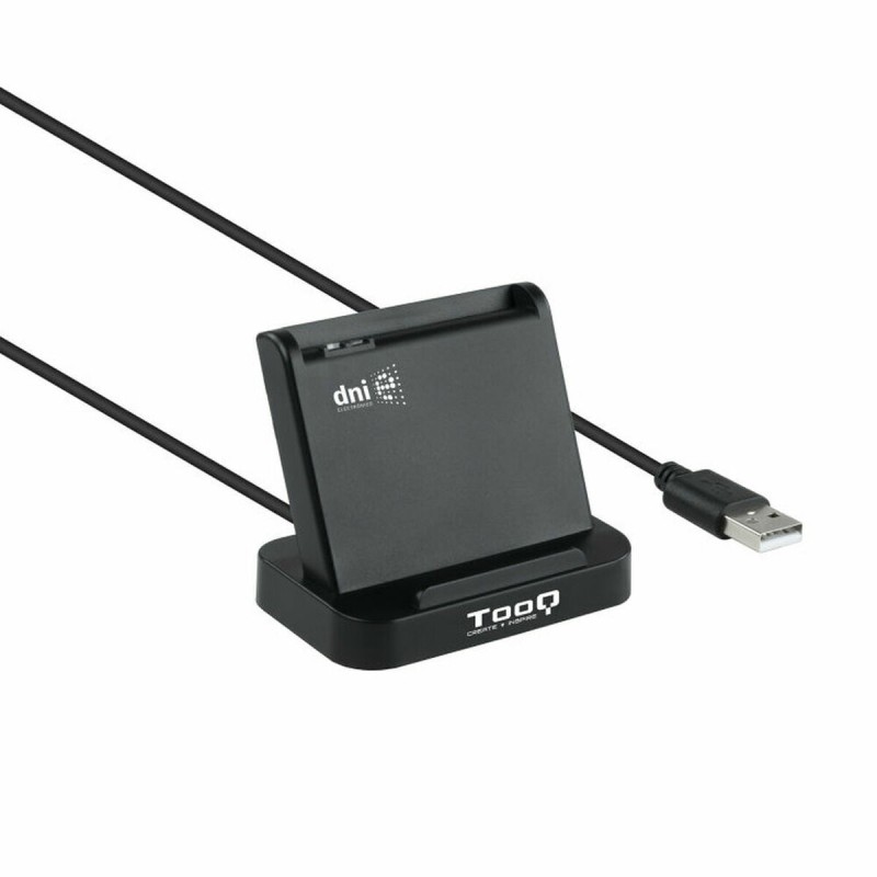 Lettore di Schede Intelligenti TooQ TQR-220B Nero Lettore di Schede Intelligenti TooQ TQR-220B Nero