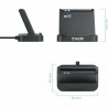 Lettore di Schede Intelligenti TooQ TQR-220B Nero