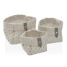 Set di Cestini Versa 14 x 14 x 14 cm Stelle
