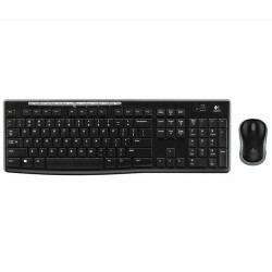 Tastiera Logitech Wireless Combo MK270 Nero Qwerty in Spagnolo