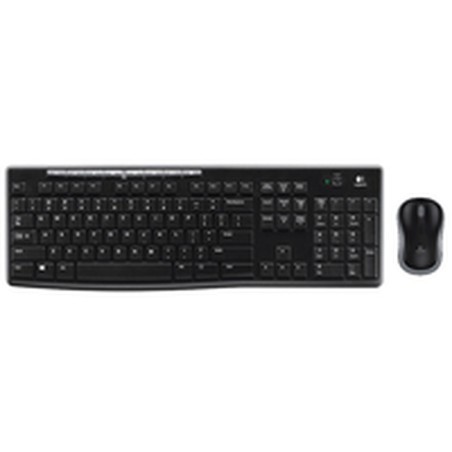 Tastiera Logitech Wireless Combo MK270 Nero Qwerty in Spagnolo