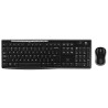 Tastiera Logitech Wireless Combo MK270 Nero Qwerty in Spagnolo