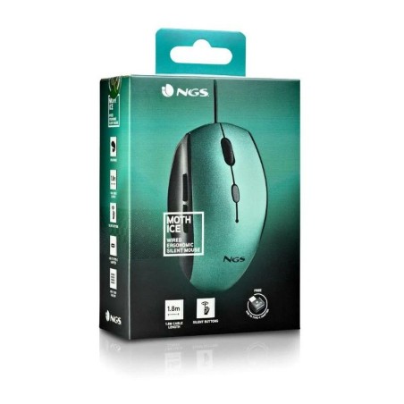 Mouse NGS MOTHICE Verde 1600 dpi