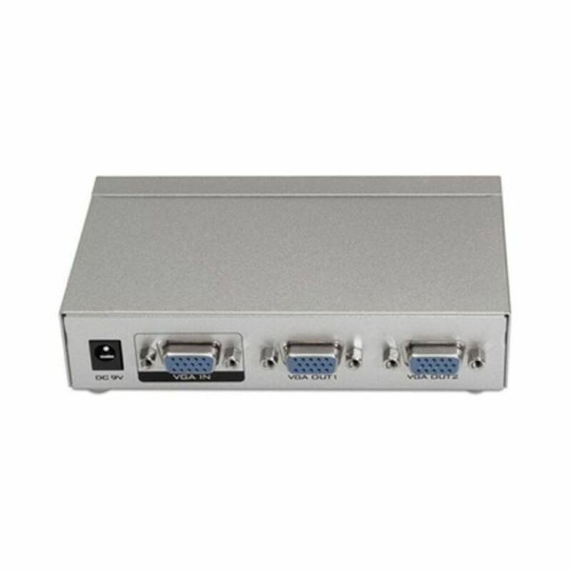 Commutatore VGA con 2 Porte NANOCABLE 10.25.0002 Commutatore VGA con 2 Porte NANOCABLE 10.25.0002