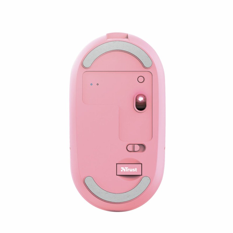 Mouse senza Fili Trust 24125 1600 DPI Rosa Mouse senza Fili Trust 24125 1600 DPI Rosa