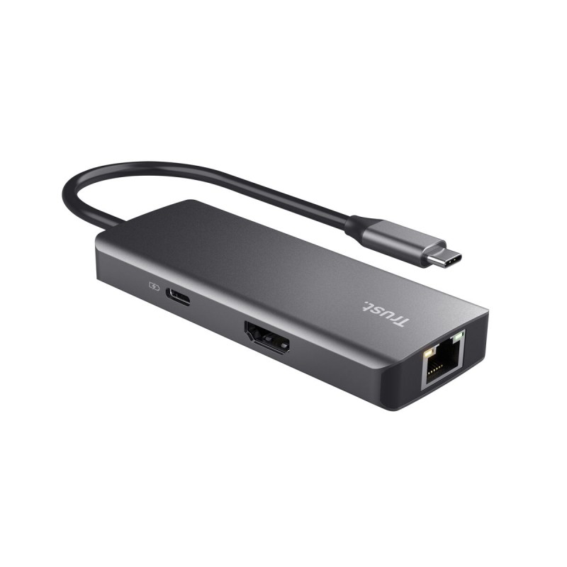 Hub USB Trust 24968 Argentato (1 Unità) Hub USB Trust 24968 Argentato (1 Unità)