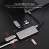 Hub USB NANOCABLE 10.16.1009 Grigio (1 Unità)