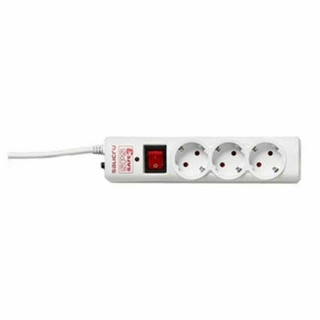Multipresa con 3 Prese Schuko con Interruttore Salicru SPS SAFE 3 (1,5 m)