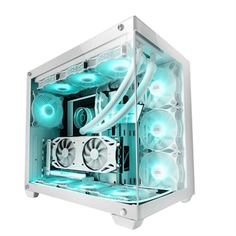 Case computer desktop ATX Mars Gaming MCV4 Bianco Case computer desktop ATX Mars Gaming MCV4 Bianco