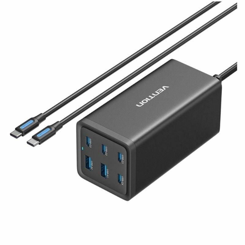 Caricabatterie da Parete Vention FENB0-EU 200 W Caricabatterie da Parete Vention FENB0-EU 200 W