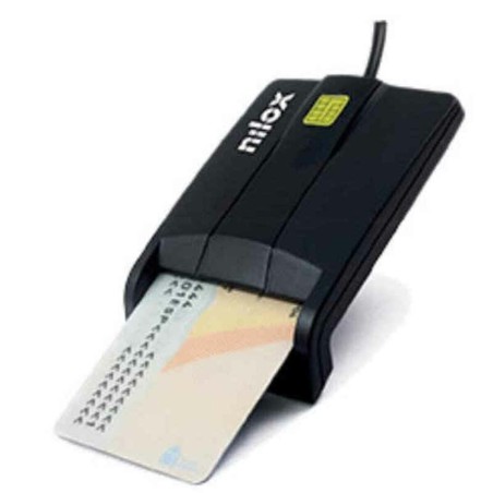Lettore di Schede Nilox NXLD001 DNI Nero