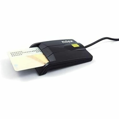 Lettore di Schede Nilox NXLD001 DNI Nero