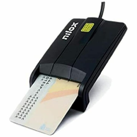 Lettore di Schede Nilox NXLD001 DNI Nero