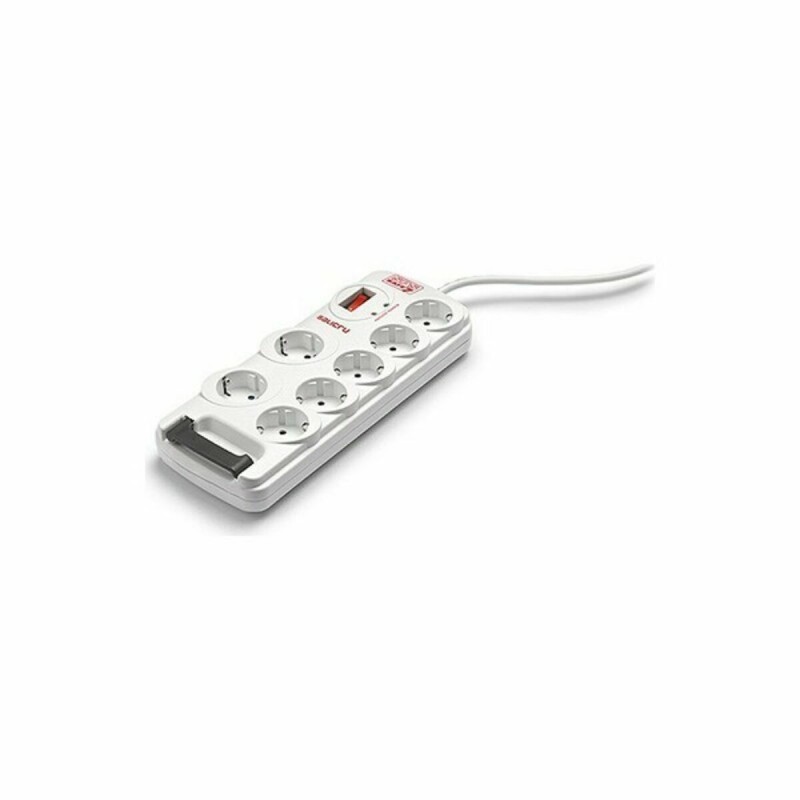 Multipresa 7 Prese Schuko con Interruttore Salicru SPS SAFE 7 RJ11 (1,8 m) Multipresa 7 Prese Schuko con Interruttore Salicru SPS SAFE 7 RJ11 (1,8 m)