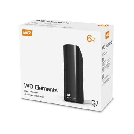 Hard Disk Esterno Western Digital WDBWLG0060HBK-EESN Nero 6 TB