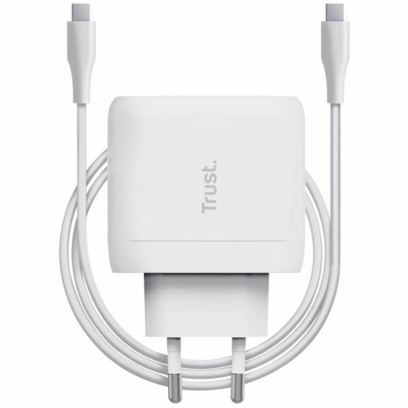 Caricabatterie da Parete Trust Maxo 65 W Bianco Caricabatterie da Parete Trust Maxo 65 W Bianco