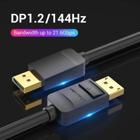 Cavo DisplayPort Vention HACBF Nero 1 m