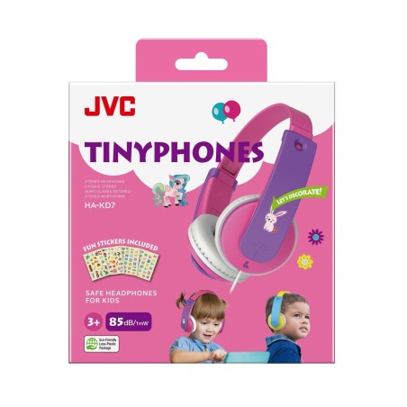Auricolari JVC HA-KD7-P Rosa