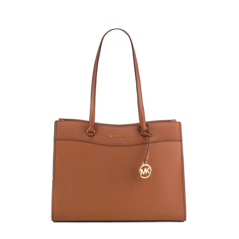 Borsa a Spalla Michael Kors 35F4GTVT9L-LUGGAGE Marrone 37 x 28 x 12 cm Borsa a Spalla Michael Kors 35F4GTVT9L-LUGGAGE Marrone 37 x 28 x 12 cm