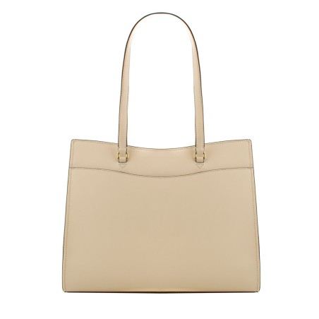 Borsa a Spalla Michael Kors 35F4GTVT9L-LT-CREAM Beige 37 x 28 x 12 cm