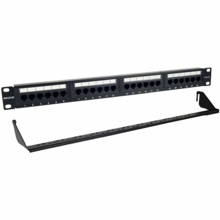 Patch Panel 24 Porte UTP Categoria 6 Phasak PU 2424