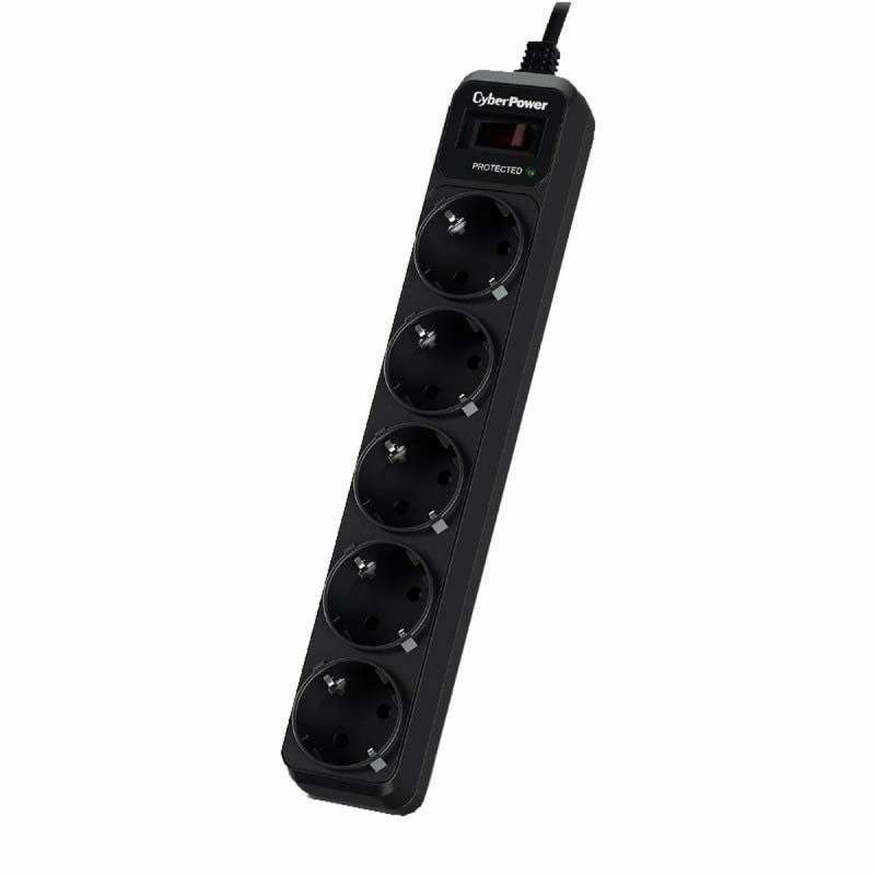 Multipresa 5 Prese con Interruttore Cyberpower B0520SC0-DE (1,8 m) Multipresa 5 Prese con Interruttore Cyberpower B0520SC0-DE (1,8 m)