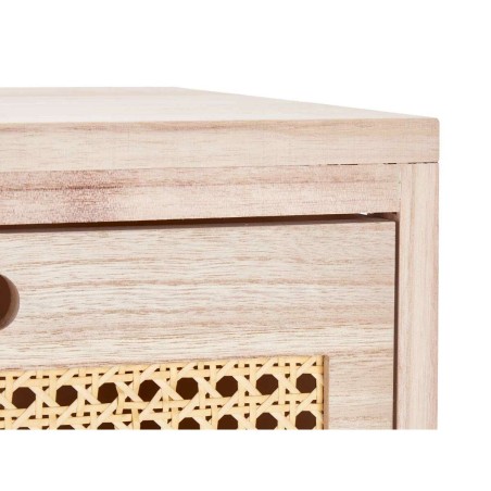 Cassettiera Rattan Naturale 40 x 73 x 29 cm 4 casseti