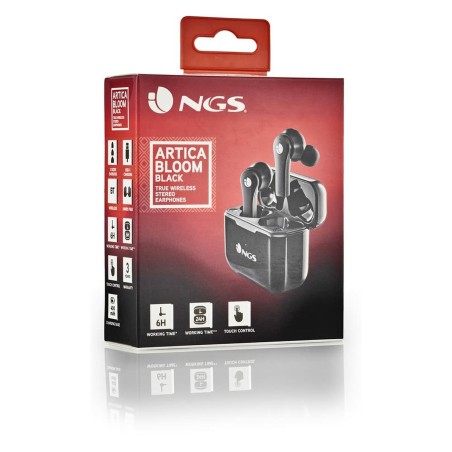 Auricolari Bluetooth NGS ARTICABLOOMBLACK Nero
