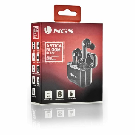 Auricolari Bluetooth NGS ARTICABLOOMBLACK Nero