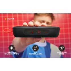 Altoparlante Bluetooth Portatile Sunstech BRICKLARGEBL Azzurro 2100 W 4 W 10 W