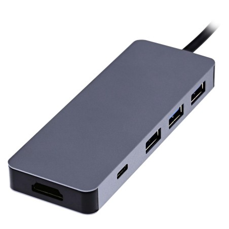 Hub USB T'NB iClick Grigio