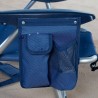 Sedia Pieghevole Aktive Blu scuro 51 x 45 x 76 cm Spiaggia