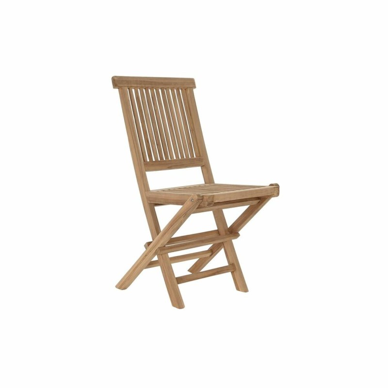 Sedia da giardino DKD Home Decor Marrone 57 x 47 x 90 cm Teca (57 x 47 x 90 cm) Sedia da giardino DKD Home Decor Marrone 57 x 47 x 90 cm Teca (57 x 47 x 90 cm)
