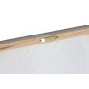 Quadro Home ESPRIT Beige Dorato Tela Legno MDF Fiore Romantico 60 x 3 x 60 cm (2 Unità)
