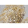 Quadro Home ESPRIT Dorato Tela Legno MDF Albero Tradizionale 30 x 3 x 90 cm (2 Unità)