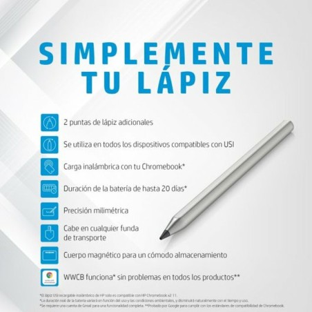 Penna Ottica HP 3V1V2AA Argentato