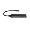 Hub USB Conceptronic HUBBIES12B Nero (1 Unità)
