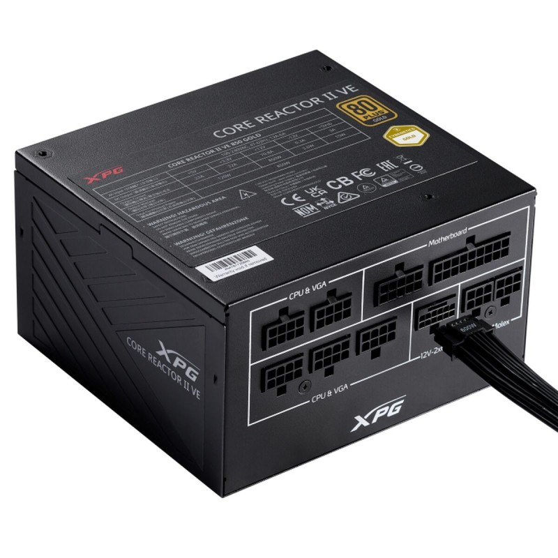 Fonte di Alimentazione XPG 75261413 650 W 80 Plus Gold Fonte di Alimentazione XPG 75261413 650 W 80 Plus Gold