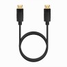 Cavo DisplayPort Aisens A124-0738 Nero 1 m 4K Ultra HD