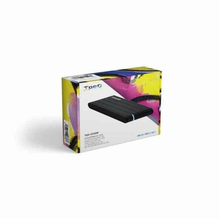 Custodia Hard Disk TooQ TQE-2530B 2.5" SATA USB 3.0 Nero 2,5"