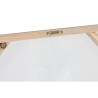 Quadro Home ESPRIT Verde Dorato Tela Legno MDF Palme Tropicale 50 x 3 x 100 cm (2 Unità)