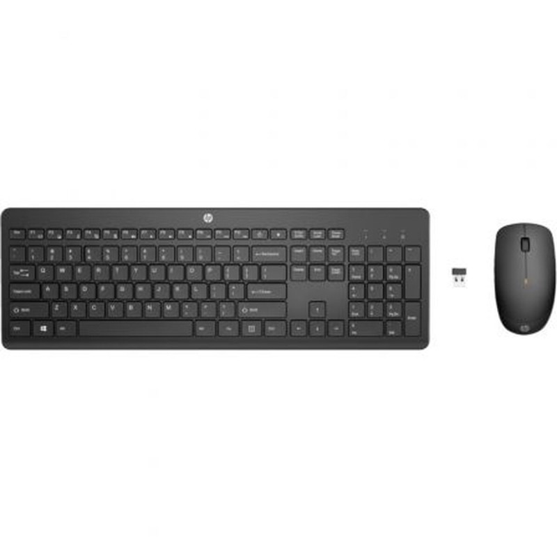 Tastiera e Mouse HP 1Y4D0UT Nero QWERTY Tastiera e Mouse HP 1Y4D0UT Nero QWERTY