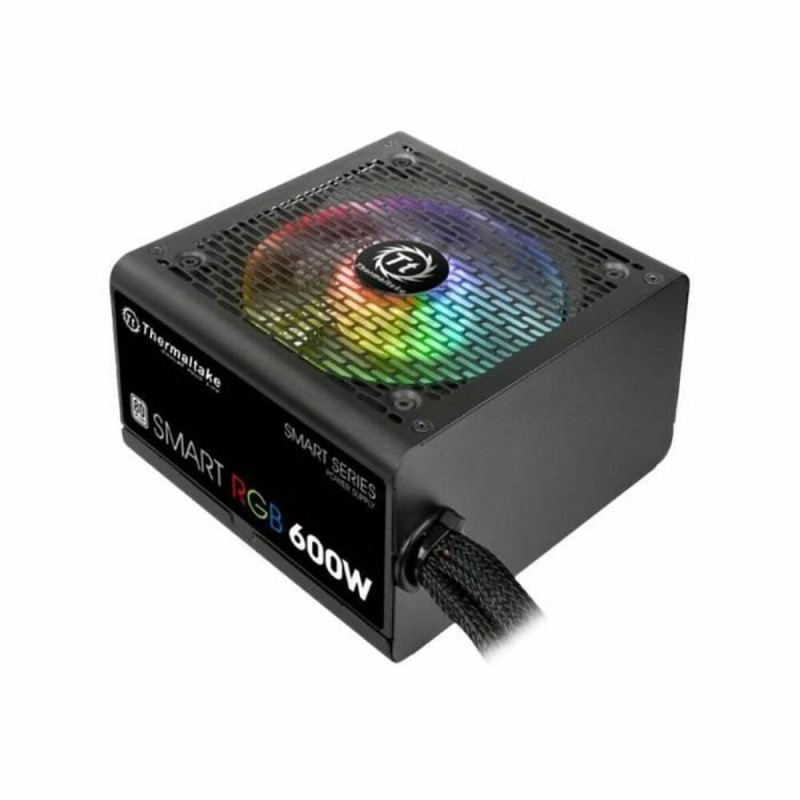 Fonte di Alimentazione THERMALTAKE PS-SPR-0600NHSAWE-1 600 W 6 W 105 W 504 W Fonte di Alimentazione THERMALTAKE PS-SPR-0600NHSAWE-1 600 W 6 W 105 W 504 W