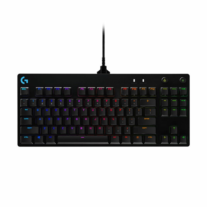 Tastiera Logitech 920-010593 Nero RGB LED Qwerty in Spagnolo Spagnolo Tastiera Logitech 920-010593 Nero RGB LED Qwerty in Spagnolo Spagnolo
