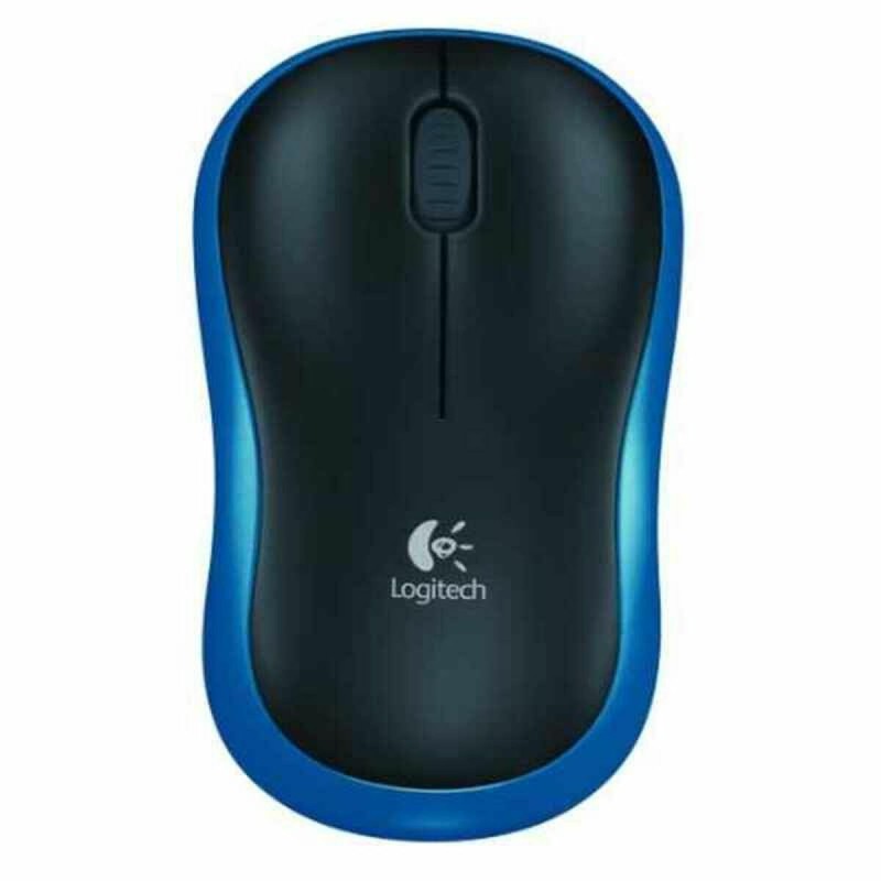 Mouse Logitech M185 RF Azzurro Mouse Logitech M185 RF Azzurro