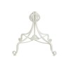 Tavolo aggiuntivo DKD Home Decor 81 x 81 x 81,5 cm Metallo Bianco