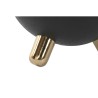 Tavolo aggiuntivo DKD Home Decor Nero Dorato Ferro 51 x 51 x 44 cm