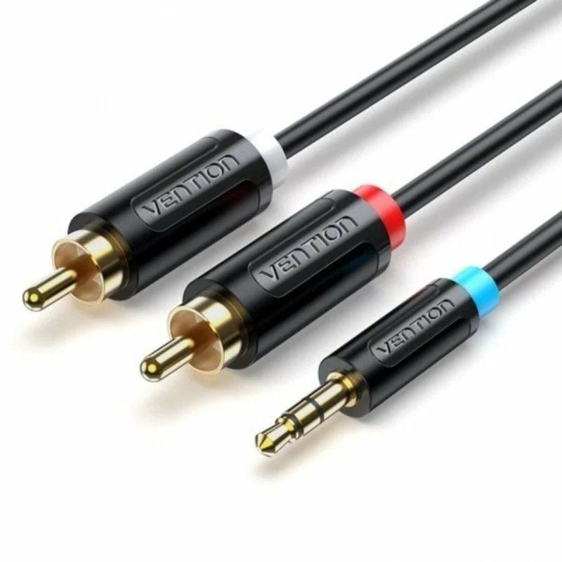 Cavo da Audio Jack a RCA Vention BCLBK 8 m Cavo da Audio Jack a RCA Vention BCLBK 8 m