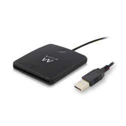 Lettore di Schede DNI/SIP Ewent EW1052 USB 2.0 Nero