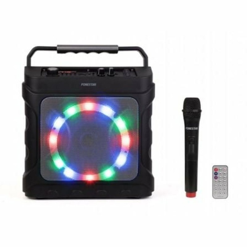 Altoparlante Bluetooth Portatile FONESTAR PARTYBOX Nero Altoparlante Bluetooth Portatile FONESTAR PARTYBOX Nero